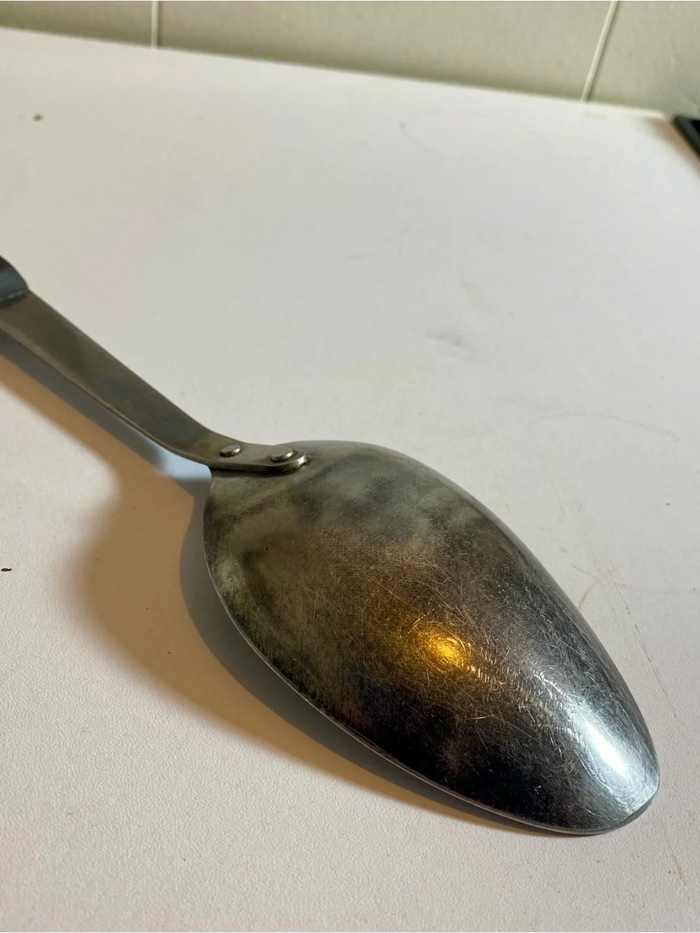 VTG Maid of Honor Stainless Steel Serving Spoon Silver Flatware Kitchen USA